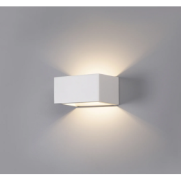 Aplique de Parede MAXLED 9W Quadrado Branco 3CCT (3000K-4000K-6500K) IP54