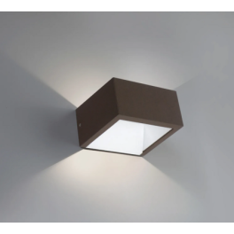 Aplique de Parede MAXLED 9W Quadrado Branco 3CCT (3000K-4000K-6500K) IP54
