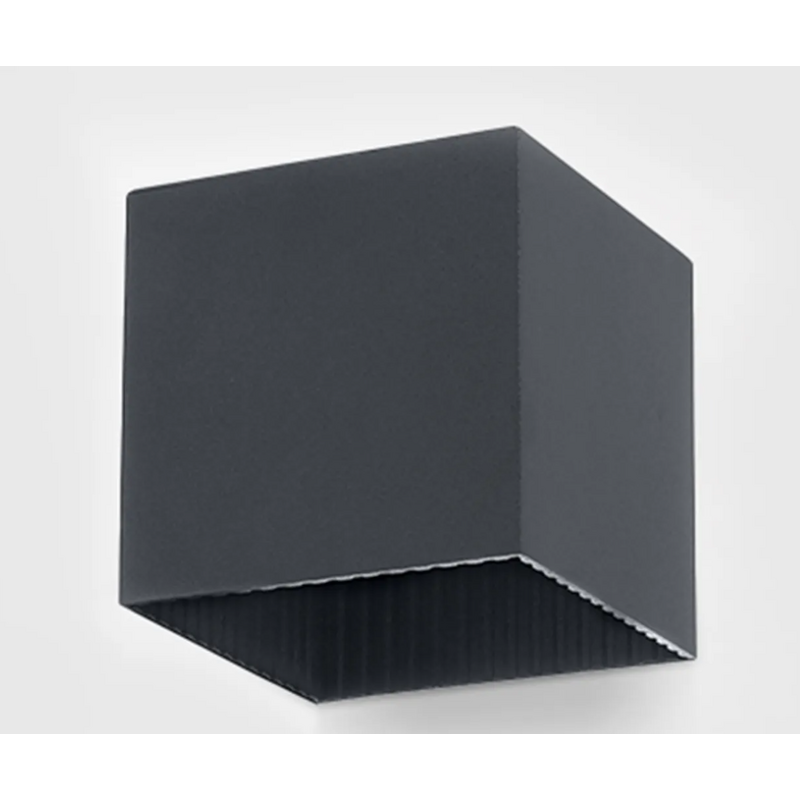 Aplique LED de Parede Solar c/ Sensor Preto MAXLED IP65 2W Luz Natural (4000K)