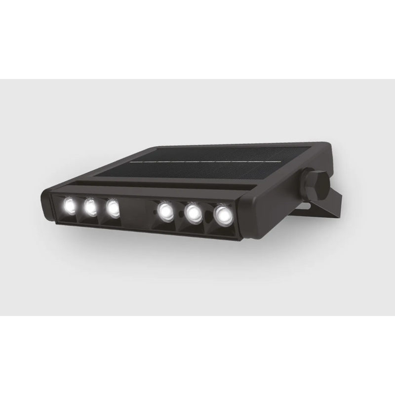 Aplique LED de Parede Solar MAXLED Preto 1.8W 3CCT IP54