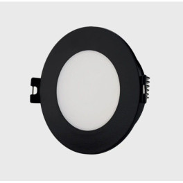 Aro GU10 Fixo MAXLED Redondo Preto IP65