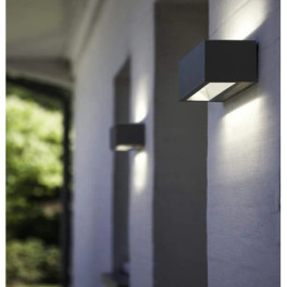 Aplique LED MAXLED Retangular Antracite 18W 3CCT IP65