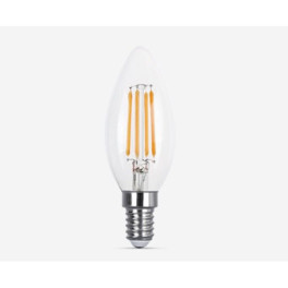 Lâmpada LED ARON E14 Chama Filamento 6W 2200K Dimável