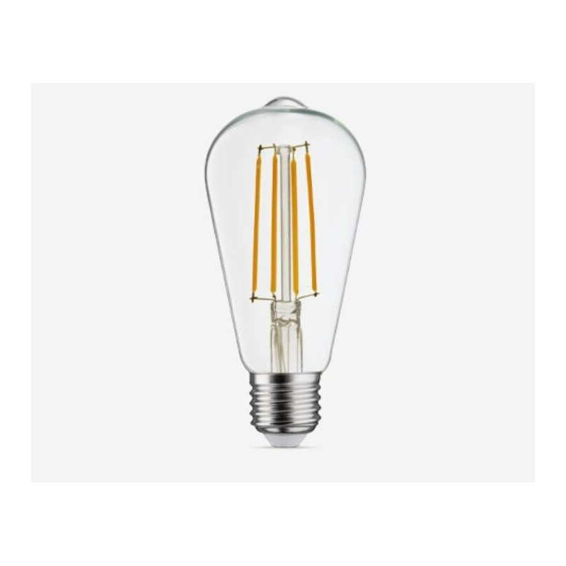 Lâmpada LED ARON E27 ST64 Filamento 6W 3000K