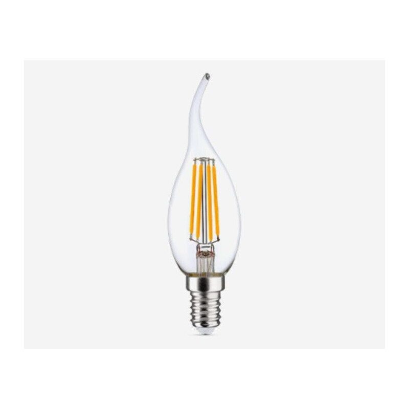 Lâmpada LED ARON E14 Chama Pico Filamento 4W 3000K