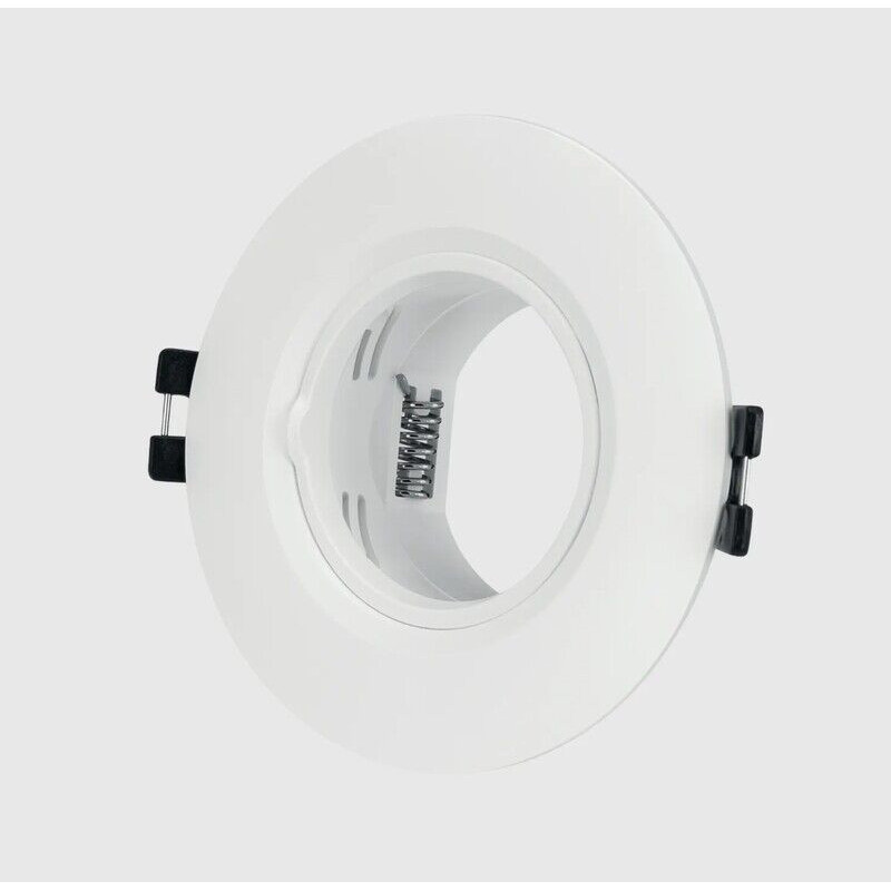 Aro GU10 MAXLED Redondo Branco Fixo PC