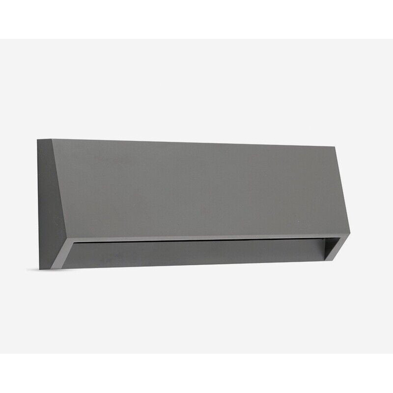 Aplique LED ARON ASTER Cinzento 4W CCT3 (3000K-6500K) IP65