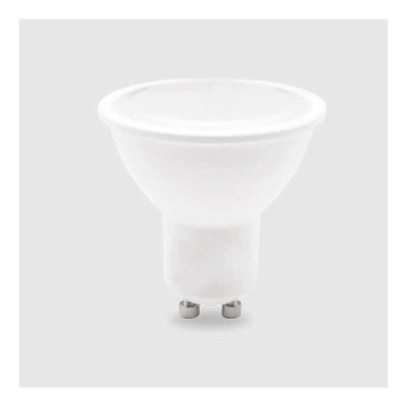 Lâmpada LED LUXTAR GU10 Plástico 3W Luz Quente 100º (3000K)