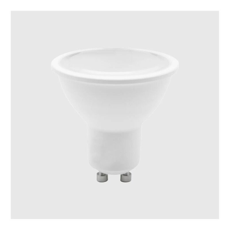 Lâmpada LED MAXLED GU10 Plástico 7.5W Luz Quente 100º (3000K)