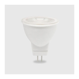 Lâmpada LED LUXTAR GU4/MR11 COB 4W Luz Quente 60º (3000K)