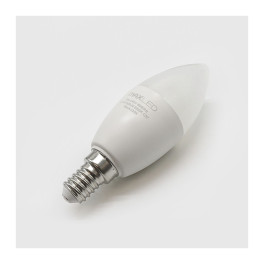 Lâmpada LED MAXLED E14 Chama 8.5W Luz Quente (3000K)