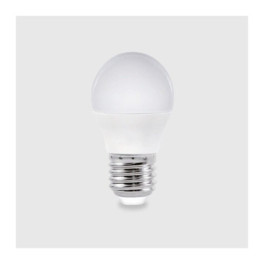 Lâmpada LED LUXTAR E27 G45 5W Luz Quente (3000K)