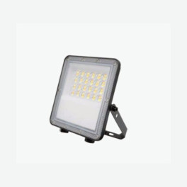 Projetor LED MAXLED Slim SMD 20W Preto CCT3 (3000K/4000K/6000K) IP65