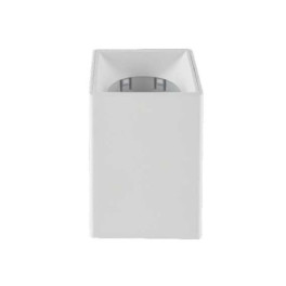 Aro GU10 Saliente Recuado Fixo MAXLED Quadrado Branco PC