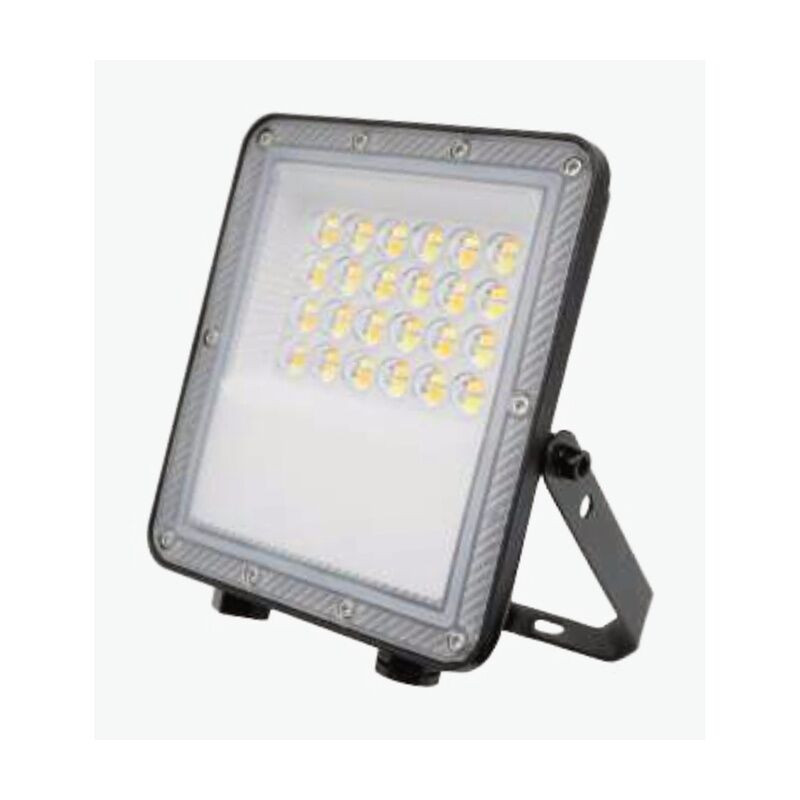 Projetor LED MAXLED Slim SMD 20W Preto CCT3 (3000K/4000K/6000K) IP65