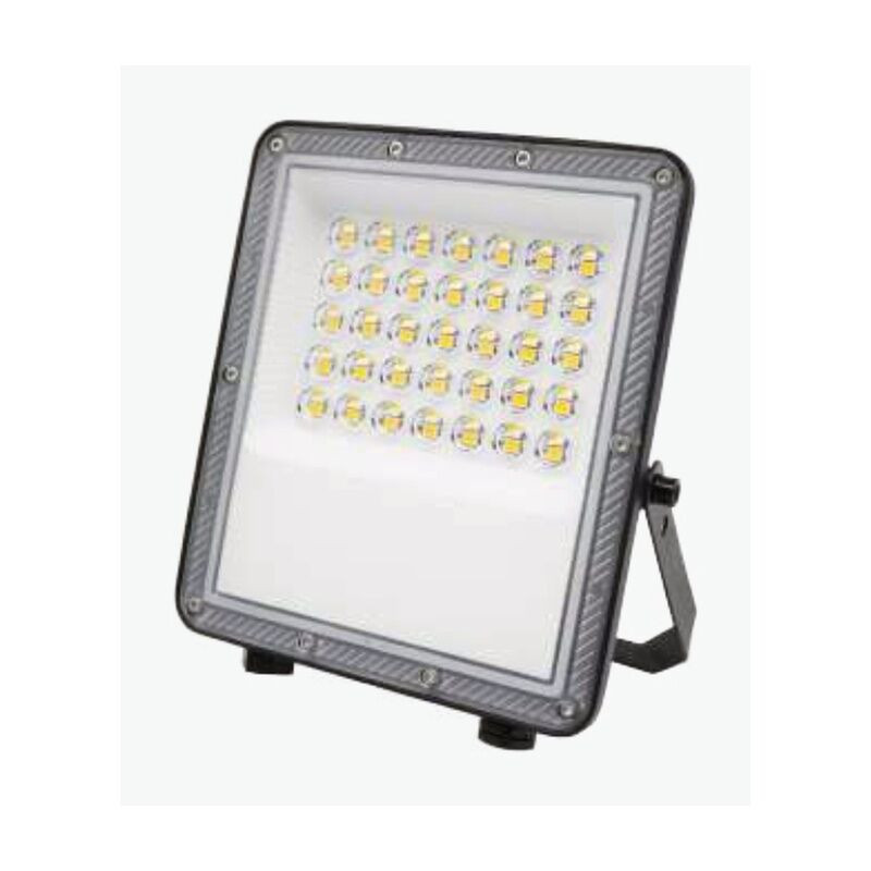Projetor LED MAXLED Slim SMD 30W Preto CCT3 (3000K/4000K/6000K) IP65