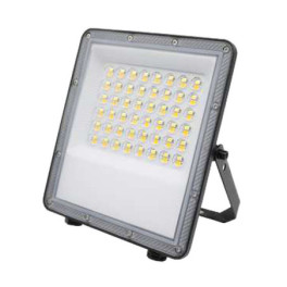 Projetor LED MAXLED Slim SMD 50W Preto CCT3 (3000K/4000K/6000K) IP65