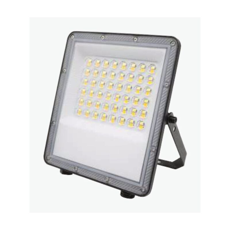 Projetor LED MAXLED Slim SMD 50W Preto CCT3 (3000K/4000K/6000K) IP65