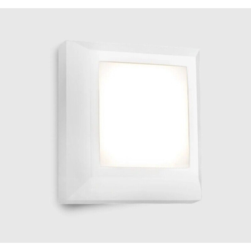 Aplique LED de Muro MAXLED Quadrado Branco 3.1W CCT3 IP65