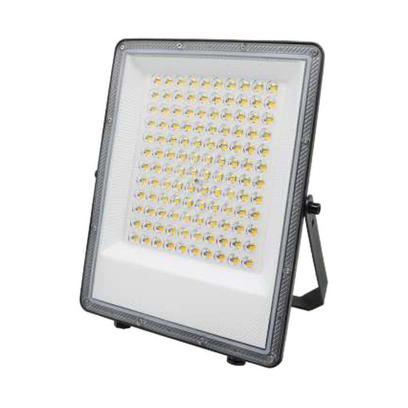 Projetor LED MAXLED Slim SMD 100W Preto CCT3 (3000K/4000K/6000K) IP65
