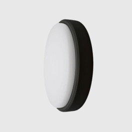 Plafon LED MAXLED Regulável 23W-18W-12W Redondo Preto CCT3 IP65