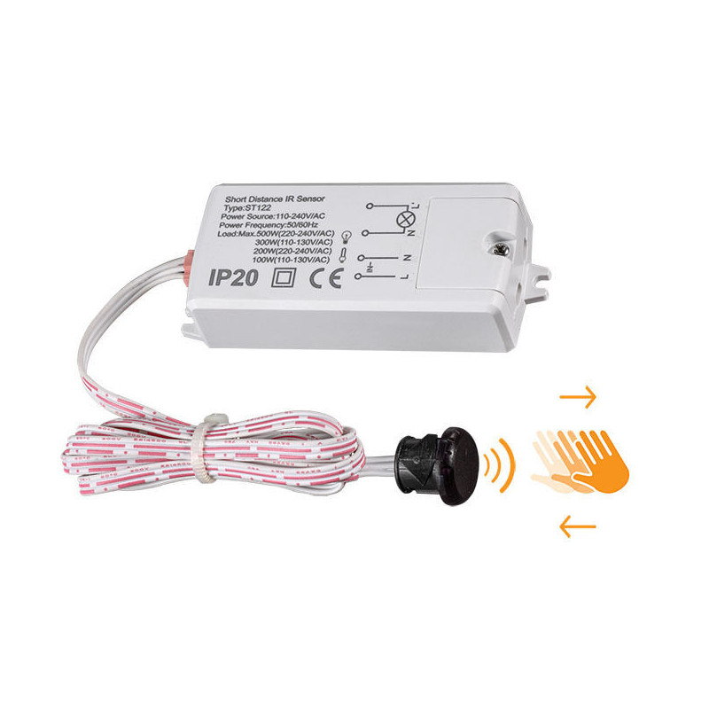 Sensor de Toque ON/OFF por infravermelhos LUMIT MOVE II