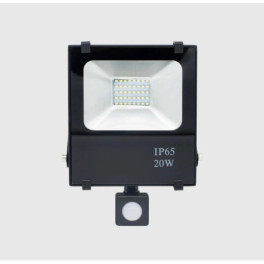 Projetor LED c/ Sensor King Kong 20W 6000K IP65