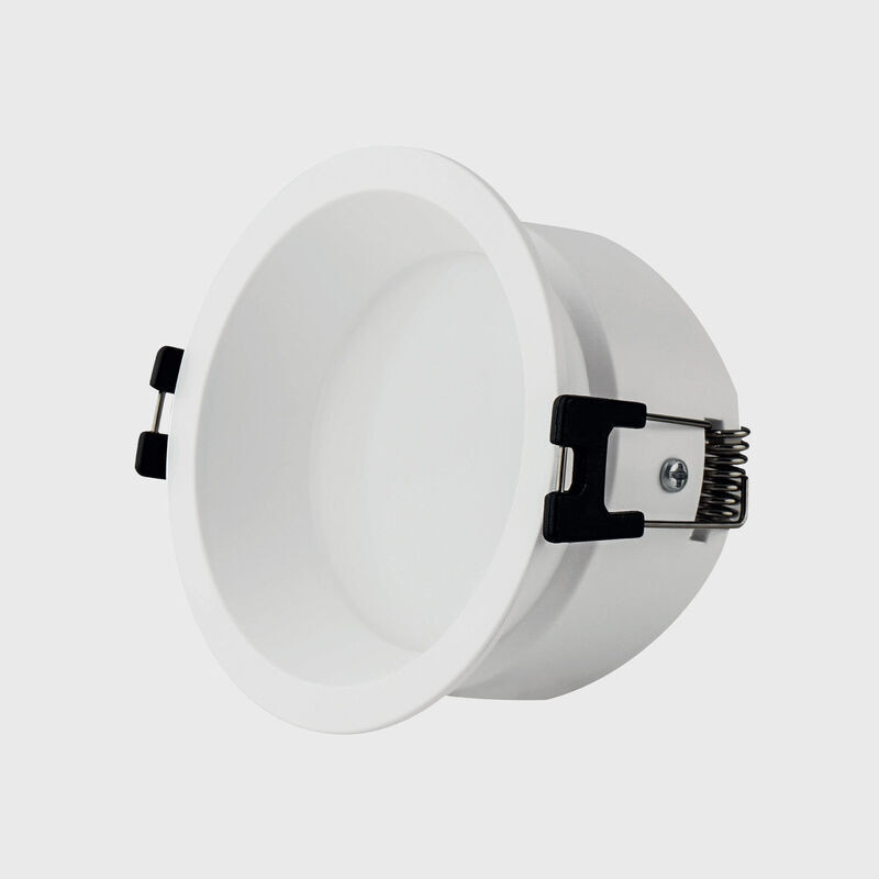Aro GU10 Fixo Recuado MAXLED Redondo Branco PC Ø82mm IP65