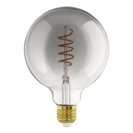 Lâmpada LED EGLO Connect Bluetooth/ZigBee 3.0 E27 G125 4W Luz Quente (2000K)