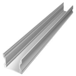 Perfil de Alumínio Saliente Alto Branco 2M EPLUS OUT002-W