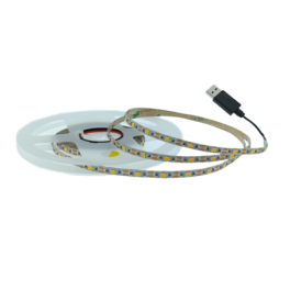 Fita LED 3M EPLUS 5V 5.5W/m 60x SMD 2835 Luz Natural (4000K) IP20