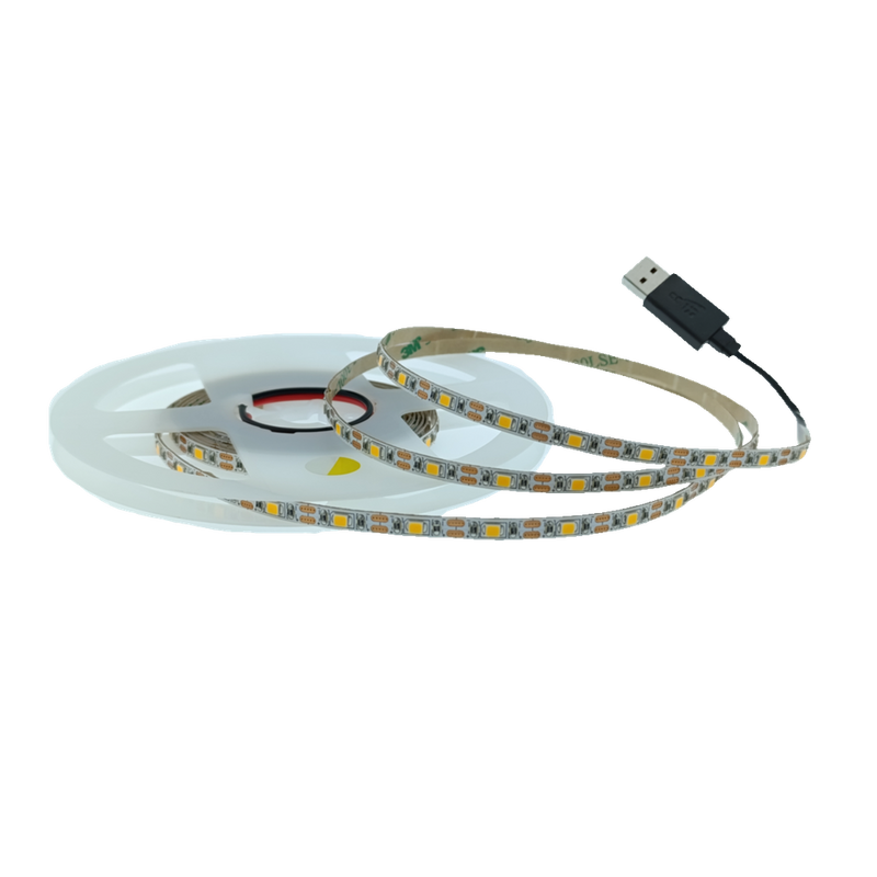 Fita LED 3M EPLUS 5V 5.5W/m 60x SMD 2835 Luz Natural (4000K) IP20