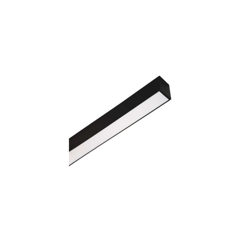 Luminária LED Linear MODULINE II Preta 200cm 60W 8100lm CCT (3000K-4000K-6000K) IP20 MAXLED