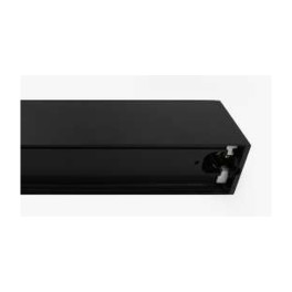 Luminária LED Linear MODULINE II Preta 200cm 60W 8100lm CCT (3000K-4000K-6000K) IP20 MAXLED