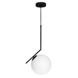 Candeeiro Suspenso LUMIT AIMEE Preto 1xE27