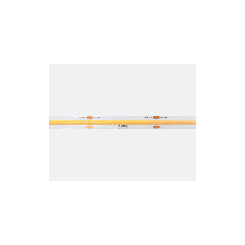 Fita LED 5M COB PRO ARON 24V 15W/m IP67 Luz Quente (3000K) (5m)