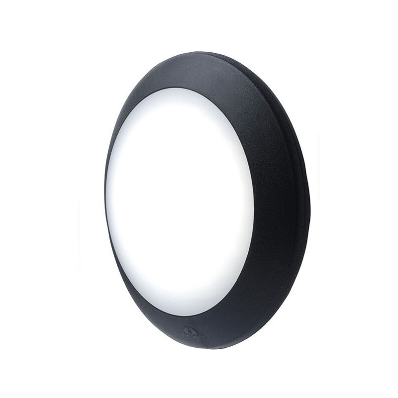 Plafon FUMAGALLI BERTA 1xE27 Redondo Preto IP66