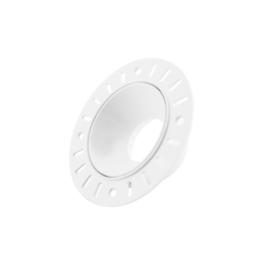 Aro GU10 Recuado Fixo Trimless SLIGHTING KORI Redondo Branco PC Ø110mm