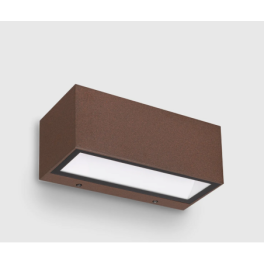 Aplique LED MAXLED Retangular Corten 18W 3CCT IP65