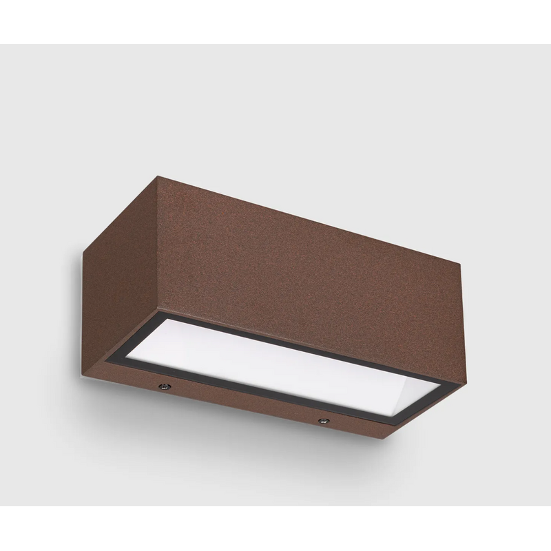 Aplique LED MAXLED Retangular Corten 18W 3CCT IP65