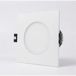 Aro GU10 Fixo MAXLED Quadrado Branco IP65