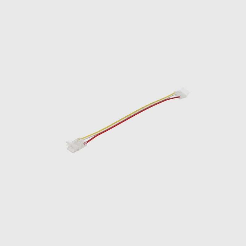 Conector com Cabo Duplo MAXLED Para Fita LED COB CCT 10MM IP20