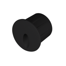 Aplique de Parede SLIGHTING AQUILA  Redondo Preto 3W Luz Quente (3000K) IP65