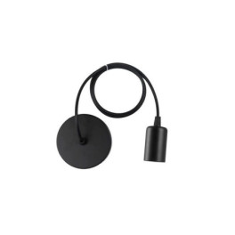 Suspensão Luselamp Metal PEND-2 Preto E27