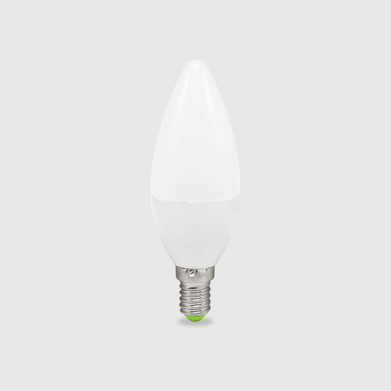 Lâmpada LED MAXLED E14 Chama 8W Dimável Luz Natural (4000K)