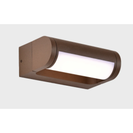 Aplique de Parede Corten MAXLED 12W Luz Quente 3000K IP65