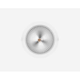 Downlight LED ARON BRIL 30W Redondo Branco Luz Quente (3000K) 60º IP54