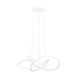 Candeeiro Suspenso EGLO RIAZA Branco 48.7W C/Comando TW (2200K-6500K)