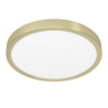 Painel LED EGLO Fueva 5 20.5W Redondo Dourado Luz Quente (3000K) IP20