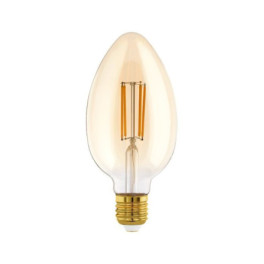 Lâmpada EGLO Vintage LED E27 B80 4.5W Luz Quente (2200K)